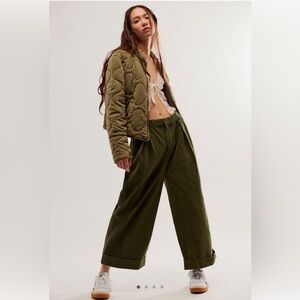 Free People NWT After Love Cuff Pant 100% Cotton